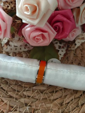 💐Bague en acier inoxydable 19MM💐