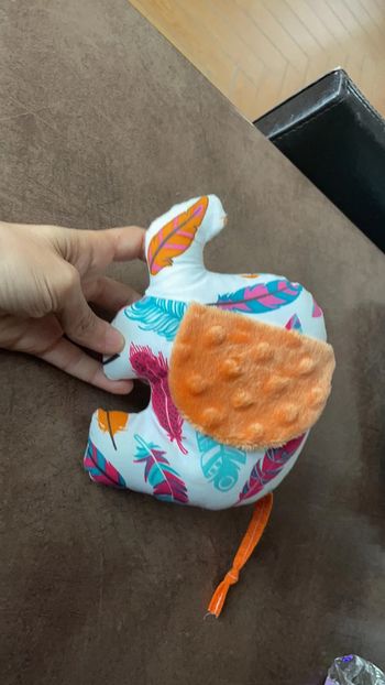 Doudou éléphant fait main
