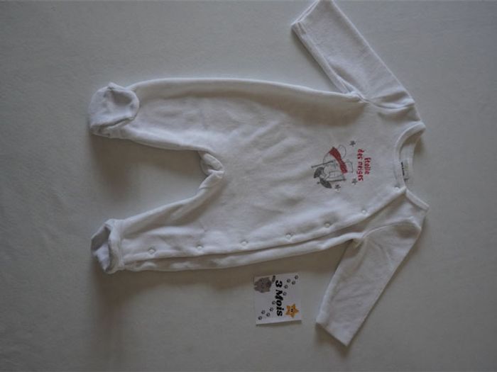Lot de 3 Pyjamas velours fantaisies 2 Tape à l'oeil + 1 Obaibi - photo numéro 2
