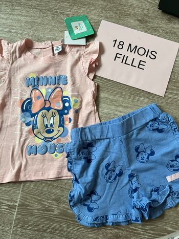 Ensemble Fille 18 mois