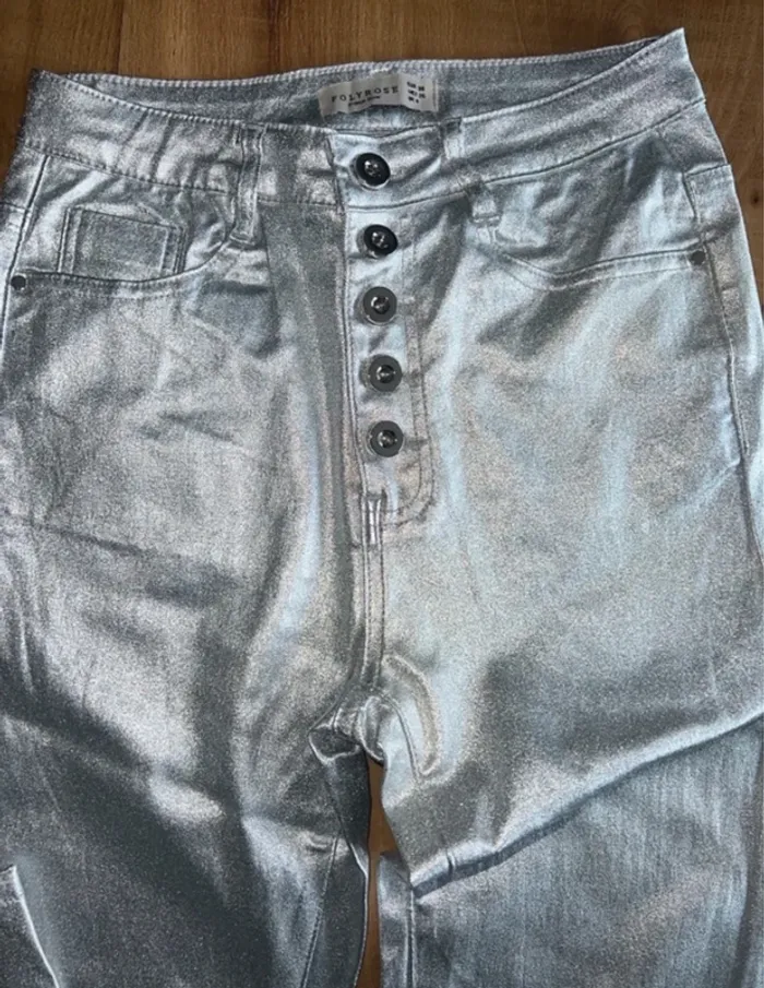 Pantalon argenté - photo numéro 4