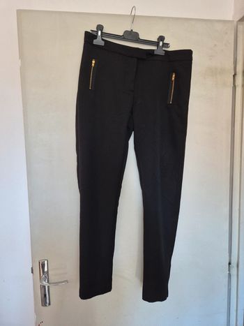 Pantalon chino noir Nafnaf 42