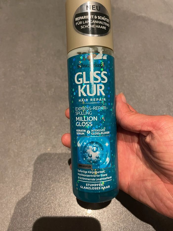 Soin pour cheveux réparateur sans rinçage à la kératine pour cheveux terne neuf Schwarzkopf - photo numéro 2