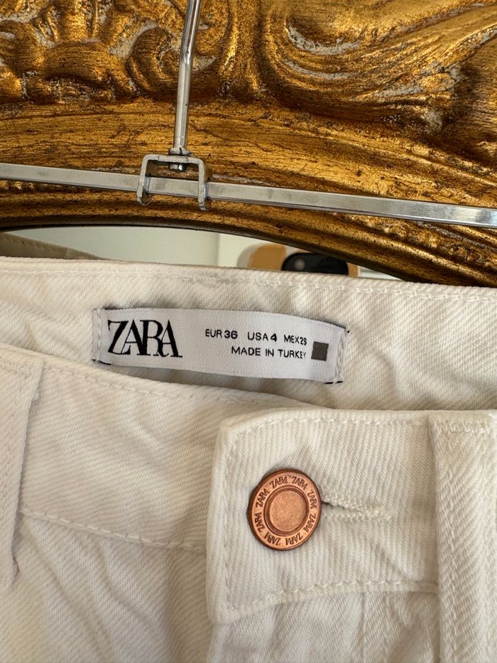 Jean blanc Zara - photo numéro 3