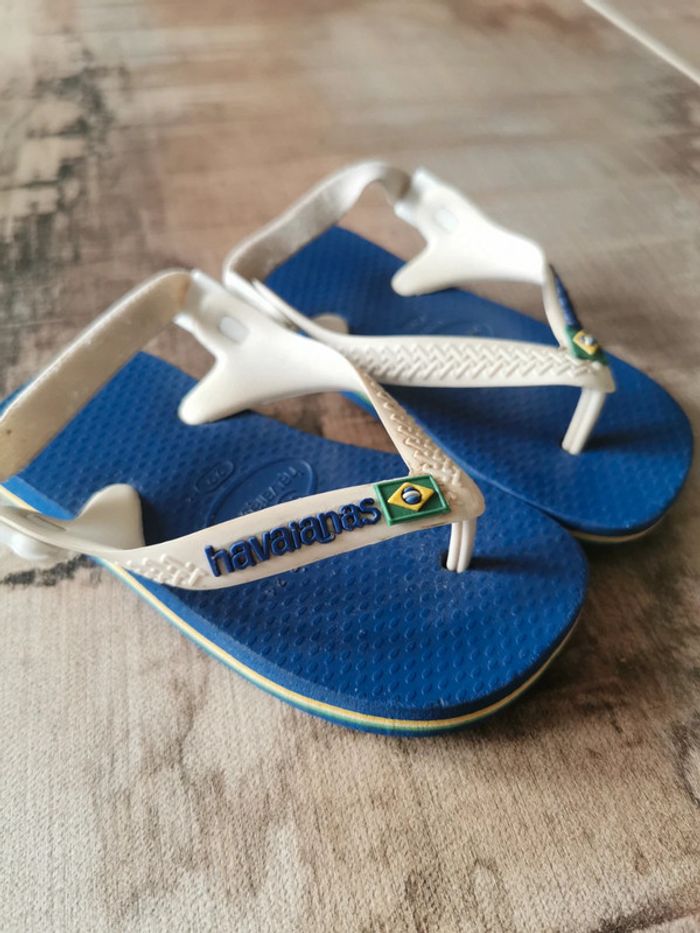 🌸Claquettes tongs Havaianas pointure 22 mixte - photo numéro 3