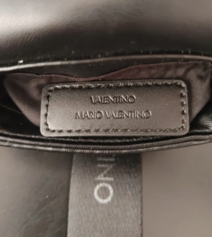 Mini-sac Valentino Mario Valentino matelassé noir – ceinture & bandoulière - photo numéro 6
