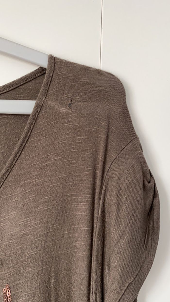 Teeshirt Zèbre asymétrique Phildar Taille S - photo numéro 3
