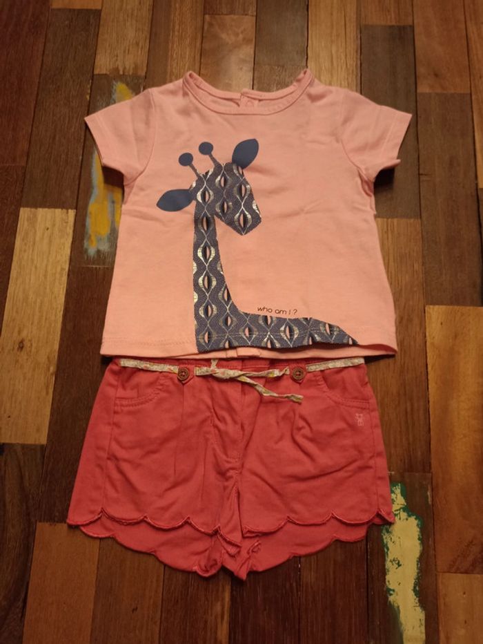 Ensemble short et T-shirt T59