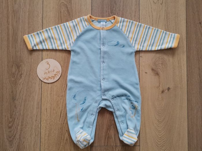 Pyjama velours Orchestra 3 mois