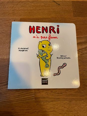 Livre cartonné Henri n’a pas faim
