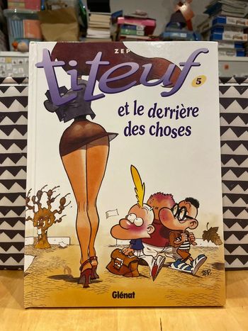 Titeuf et le derrière des choses bd zep