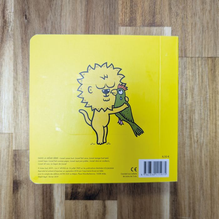 Livre Lionel et le Perroquet - photo numéro 2