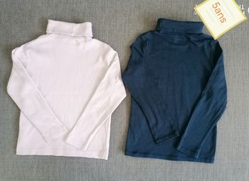 Pulls coll roulé filles