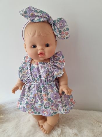 Robe et serre tête paola