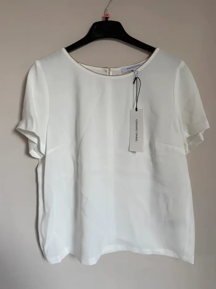 Blouse blanche Gerard Darel