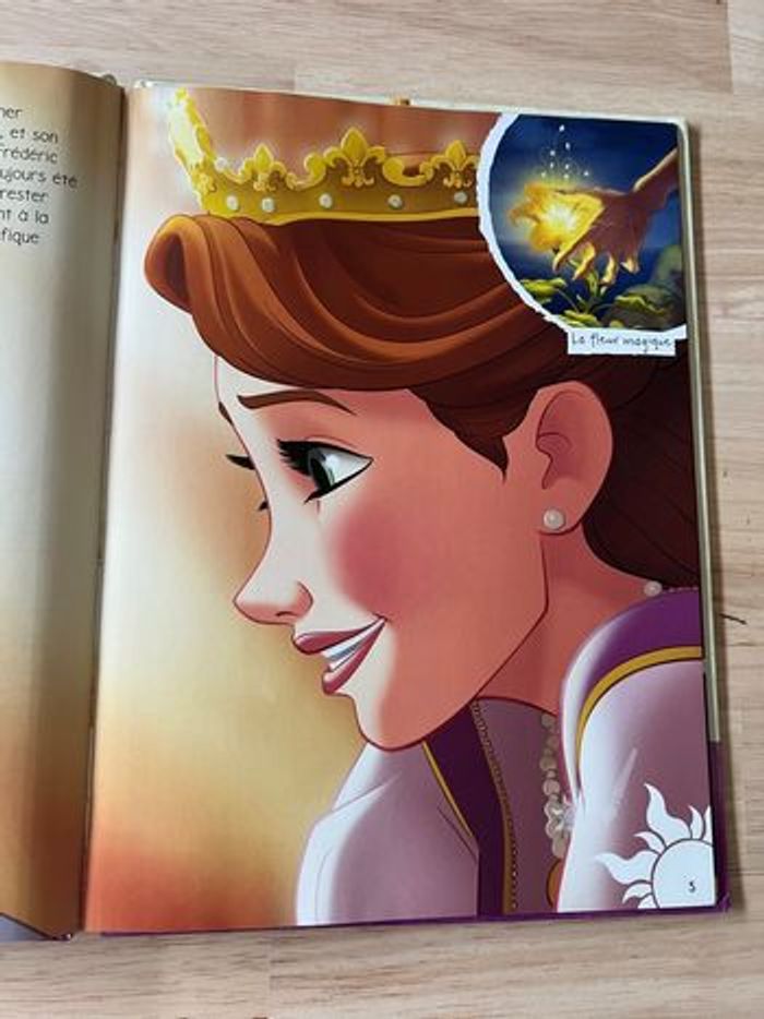 Livre Disney Audiocontes Magiques n°18 – Raiponce – Bon État (Sans Figurines) - photo numéro 7