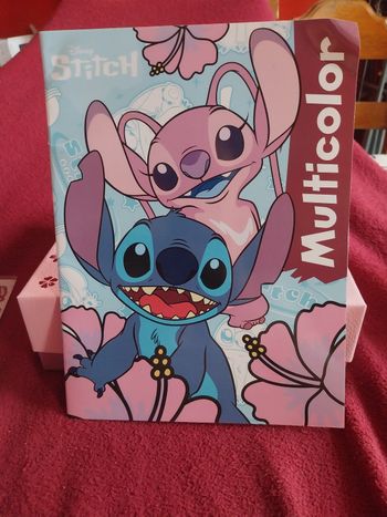 Livre de coloriages stitch et Angel