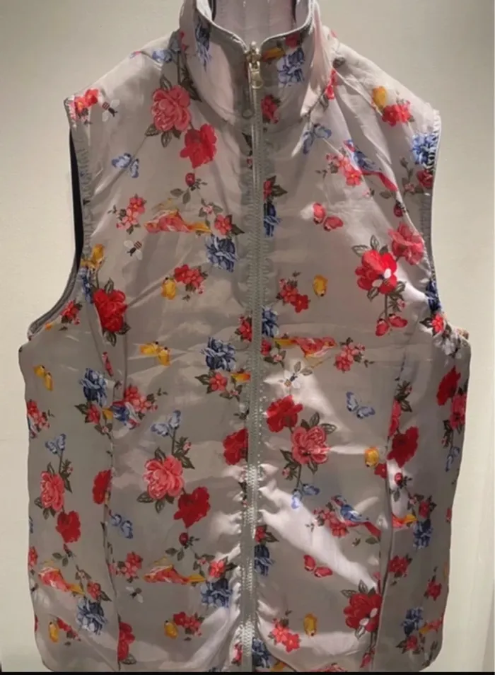 Doudoune sans manches réversible – Taille L - photo numéro 2