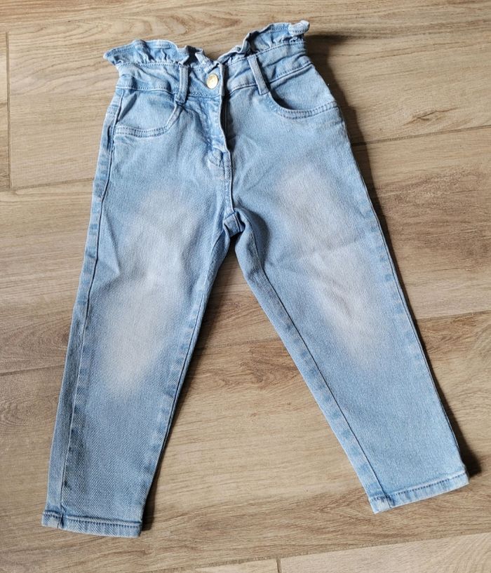 Ensemble chemise et jeans paperbag taille 3 ans - photo numéro 6