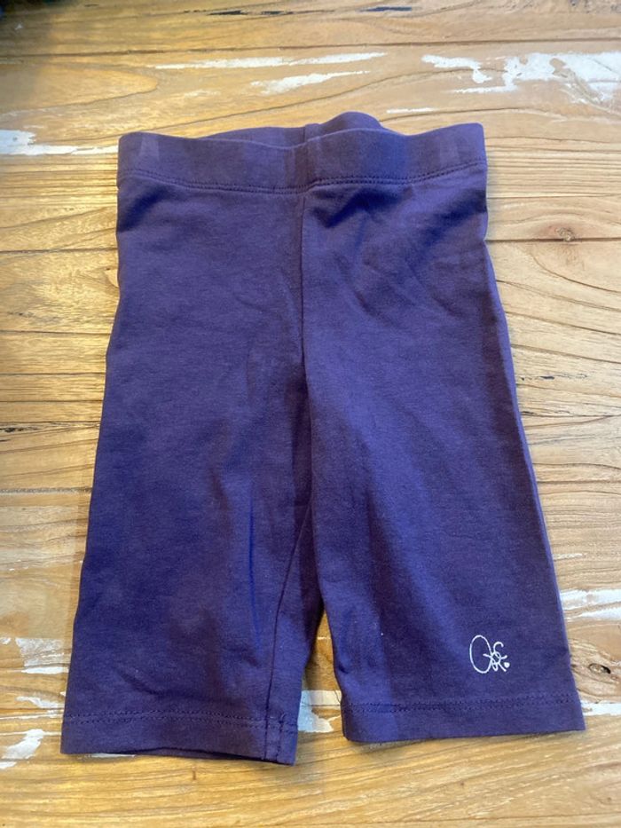 Cycliste violet