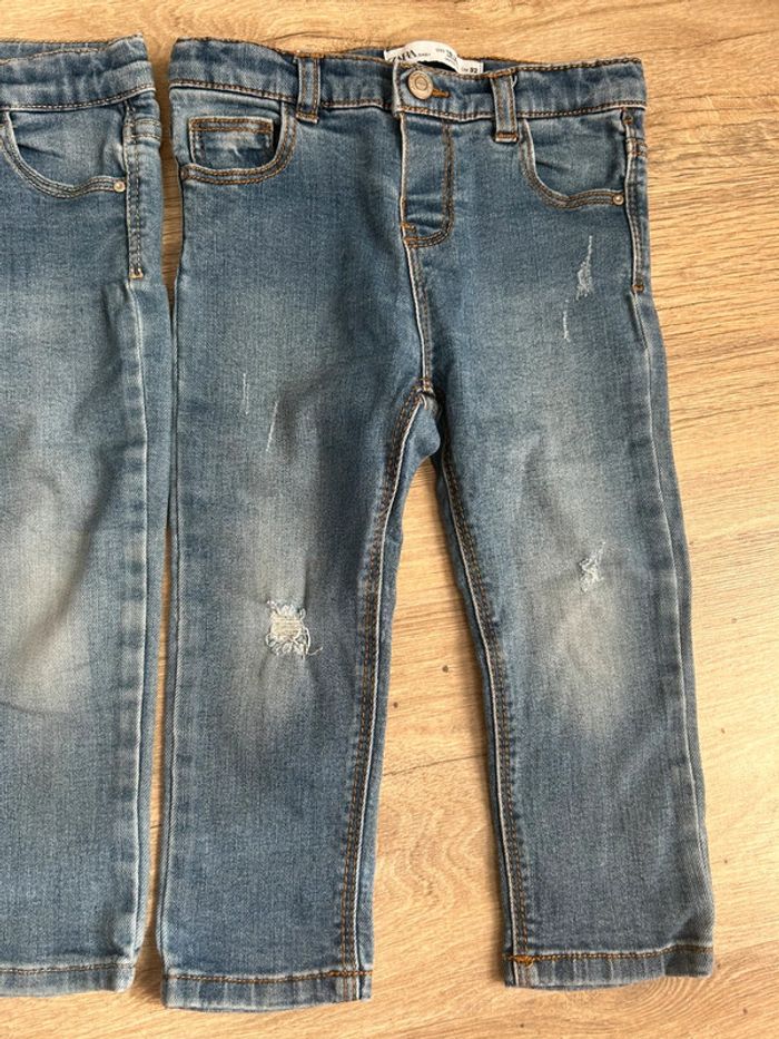 Lot jeans Zara 18/24 mois - photo numéro 3