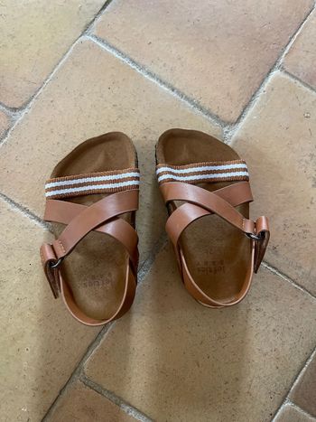 Sandales enfants – marron  – T21