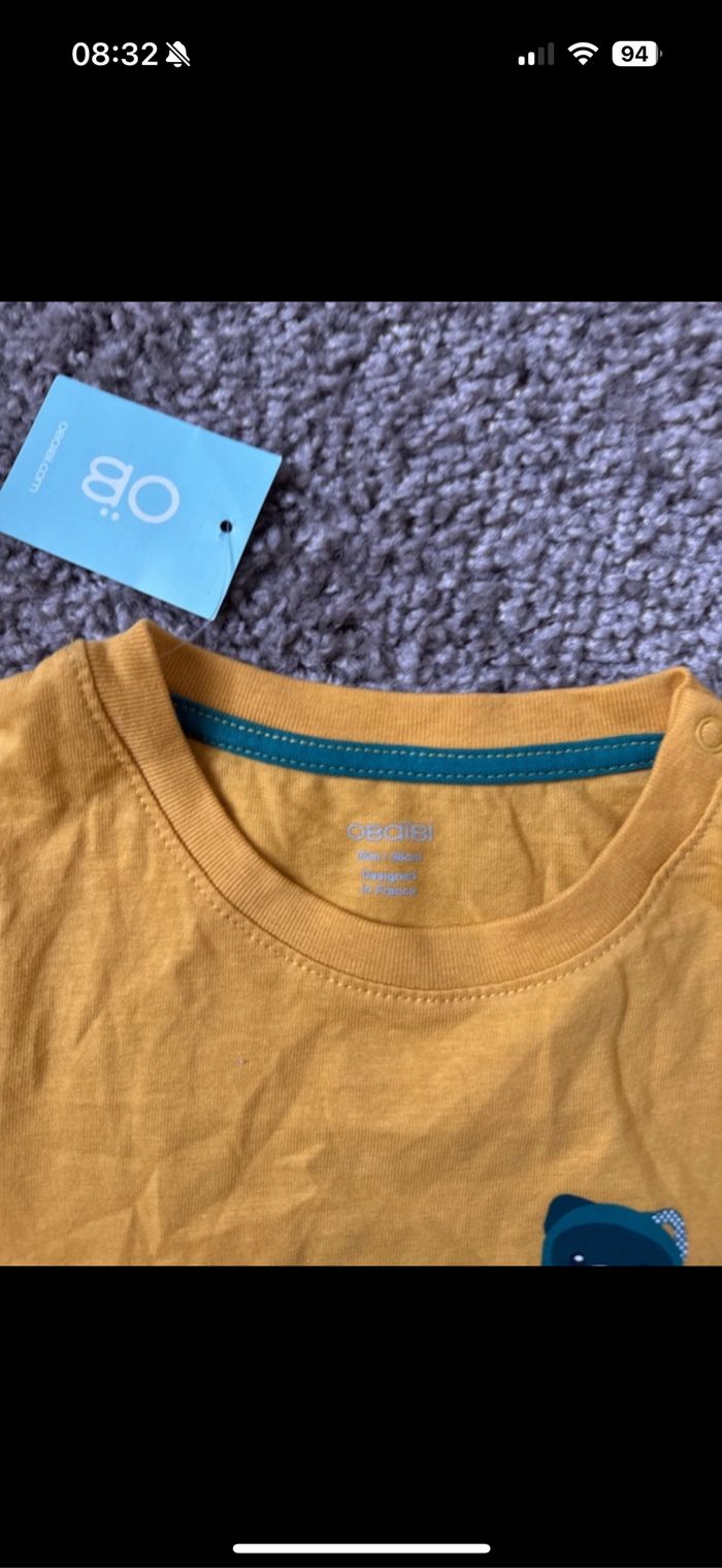 T-shirt manches longues bébé - photo numéro 3