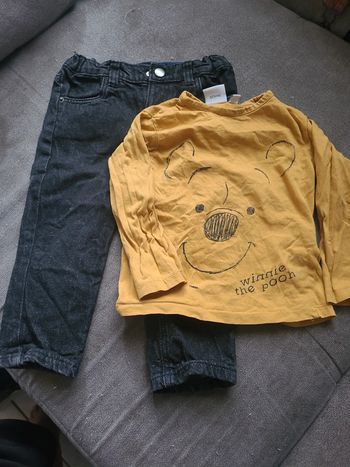 Ensemble pantalon + t-shirt manches longues