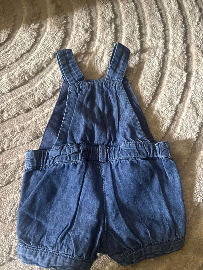 Salopette mini-short bébé - Tape à l’œil - 6 mois (68 cm) - photo numéro 4
