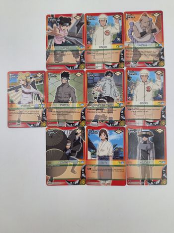 Lot 122 : 10 x Naruto FR Vintage 2006