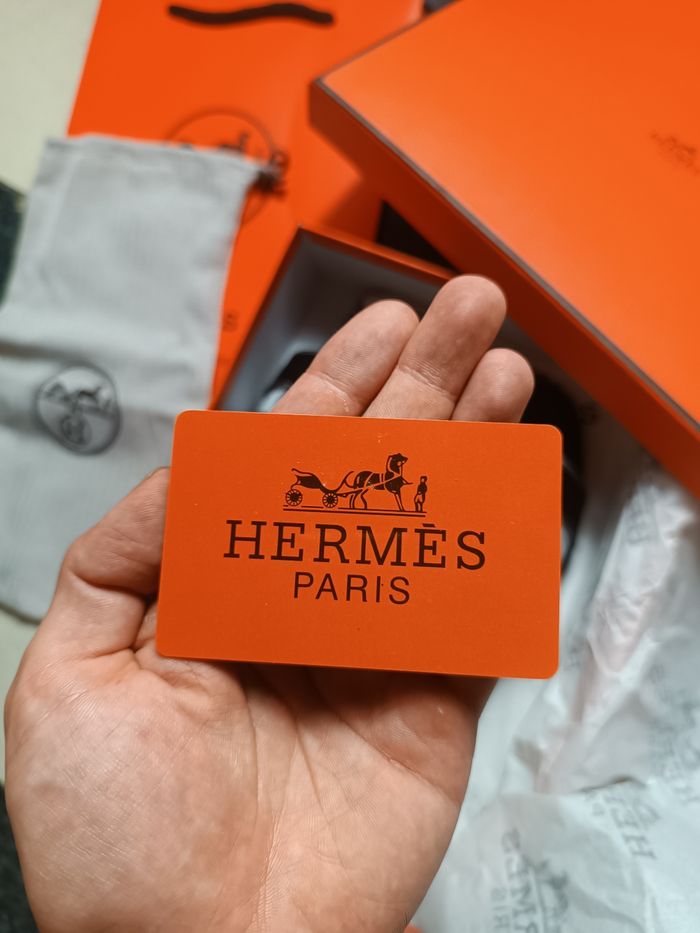 Sandales Hermes Oran noir taille 37 - photo numéro 10
