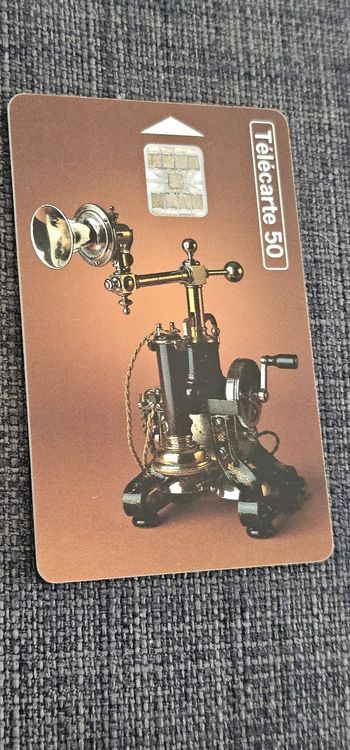 Carte téléphonique vintage