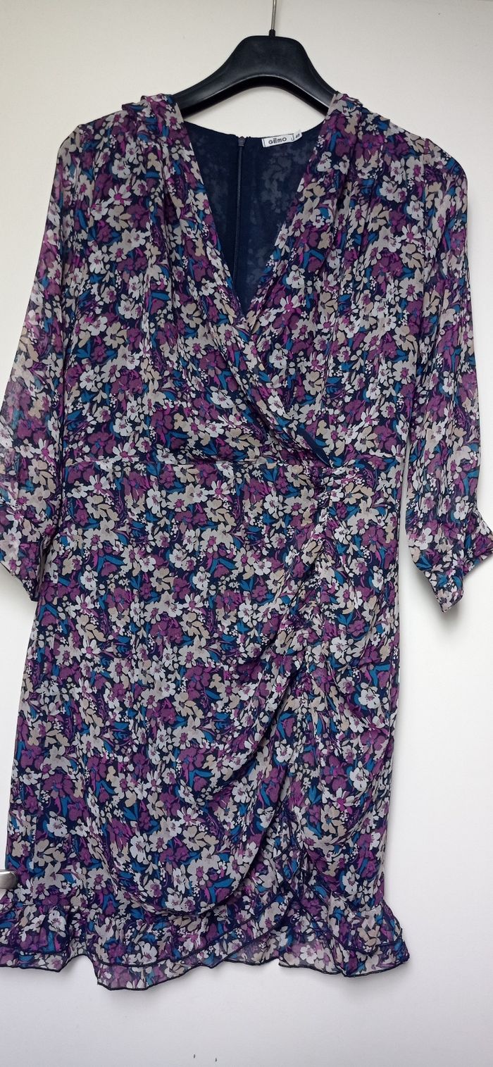 Robe fluide multicolore