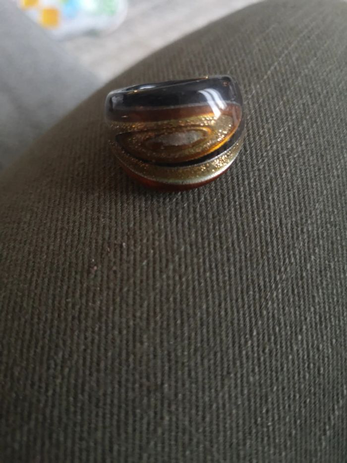 Bague marron - photo numéro 3