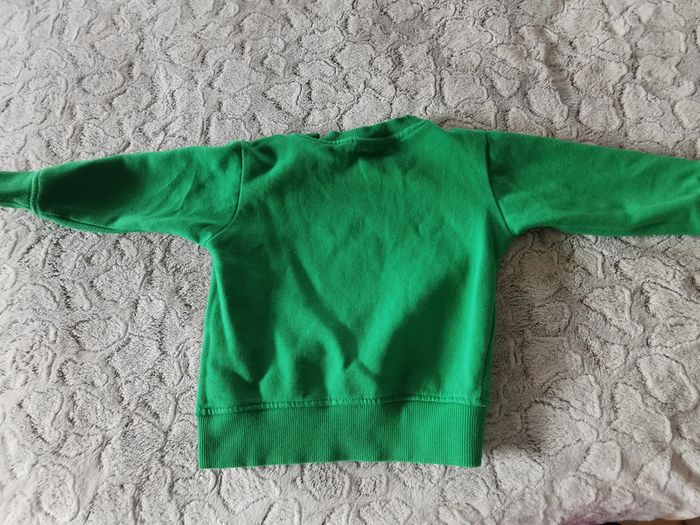 Pull vert émeraude pour enfant 5-6 ans - photo numéro 4