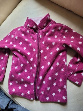 Veste polaire 36 mois mots d enfants