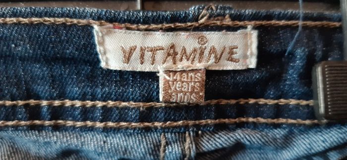 Jean bleu 14 ans Vitamine - photo numéro 4