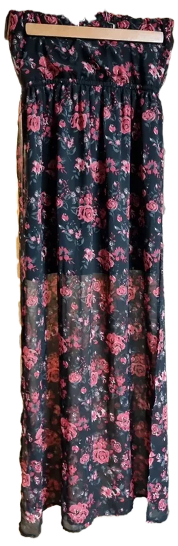 Robe longue bustier
