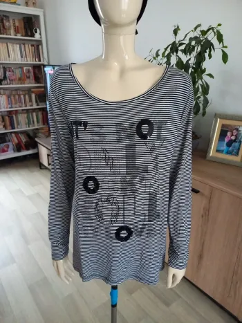 Haut rayé femme T46/48