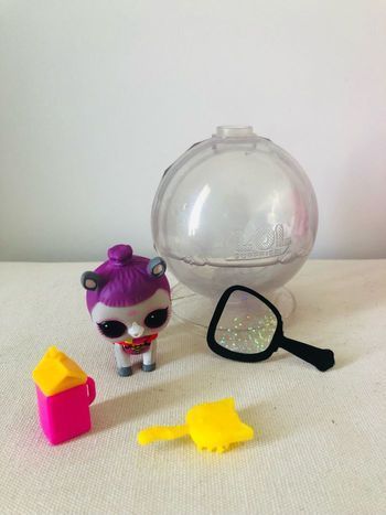 Poupée lol surprise cheval âne animal crinière accessoires