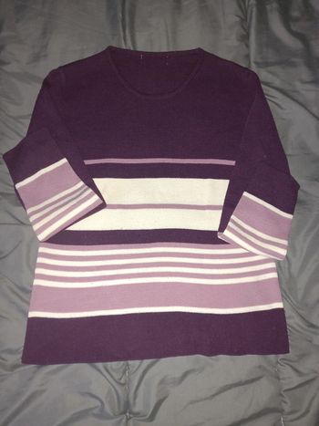 Pull rayé