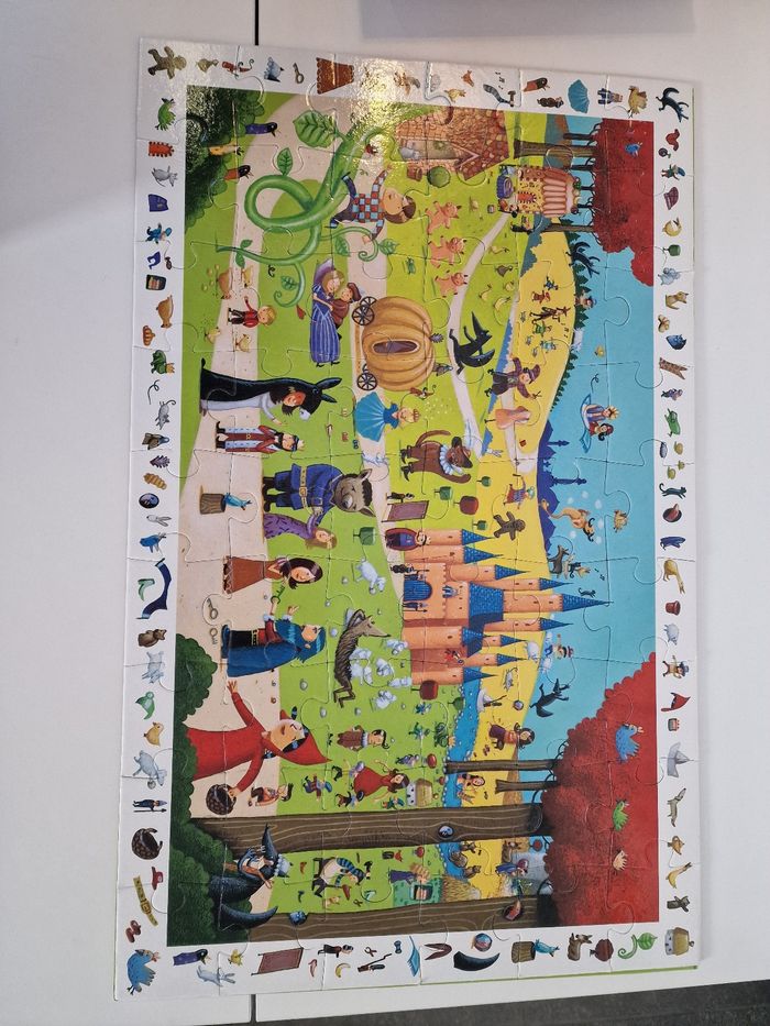 DJECO Puzzle Observation Personnages de Contes Célèbres (54 Pièces), Dès 4 ans - photo numéro 5