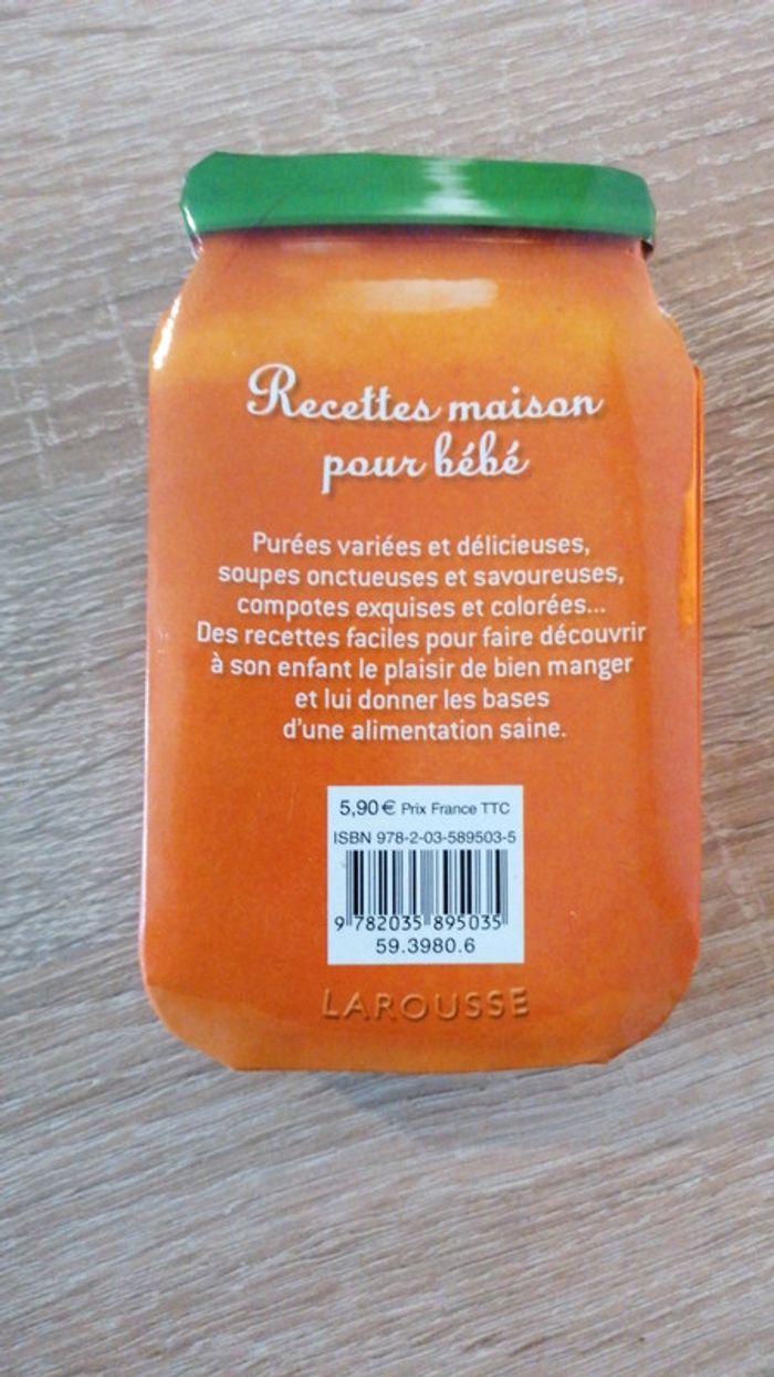 Livre de recettes maison pour bébé - photo numéro 2