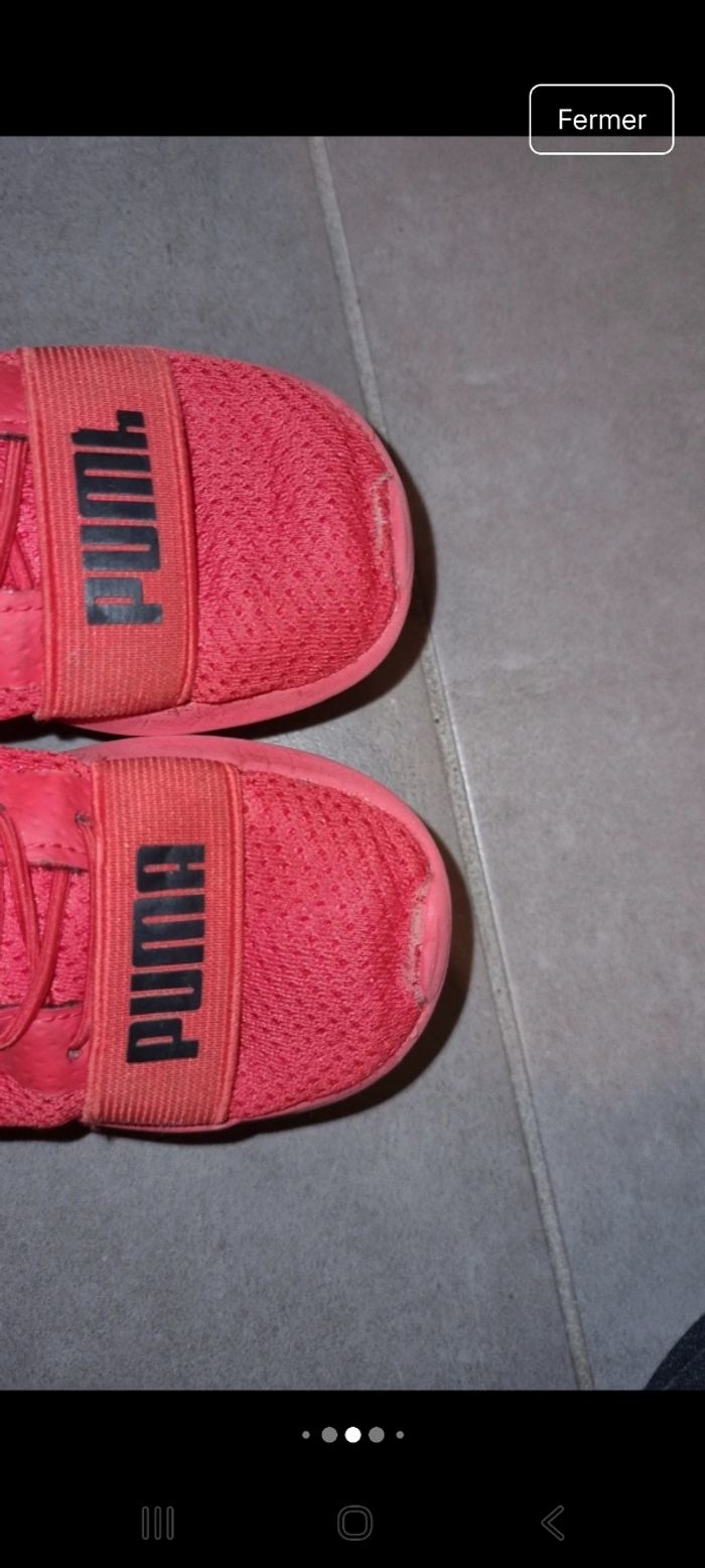 Basket puma taille 26 en bon état - photo numéro 6