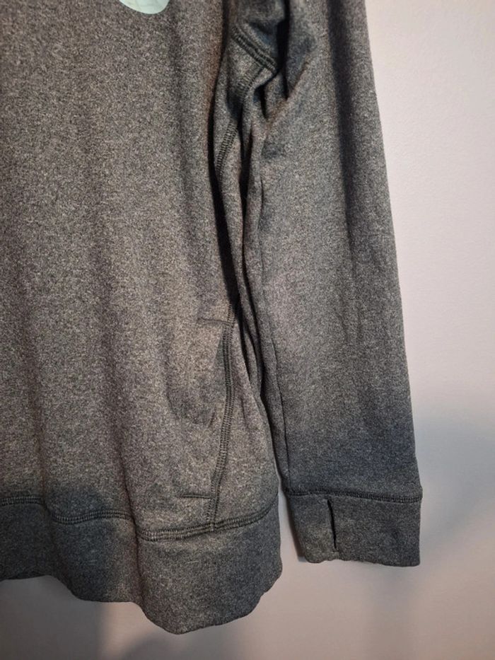 Sweat à capuche adidas vintage noir - taille M - photo numéro 5