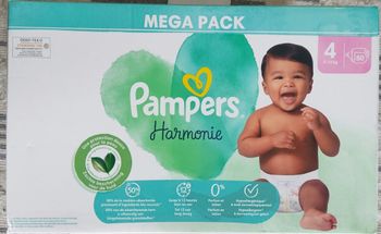 Couches Pampers harmonie taille 4
