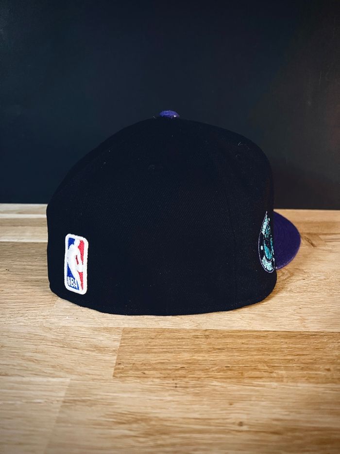 Casquette NBA Charlotte Hornets - Basketball Cap New Era 59 Fifty 7 1/4 7 3/8 - Neuf - photo numéro 3