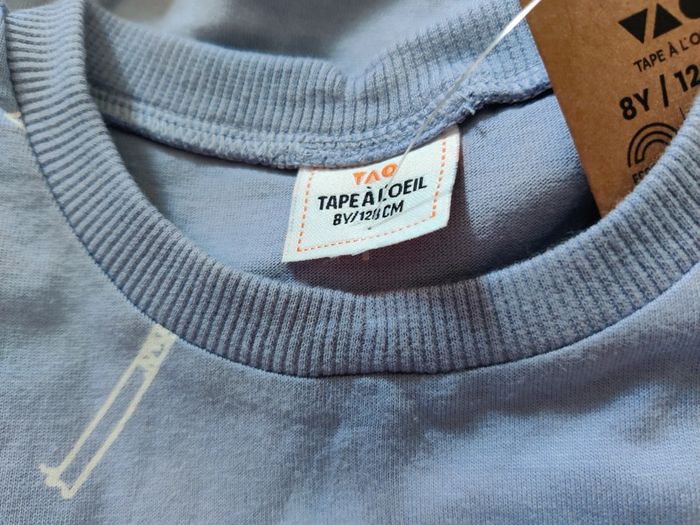 Tee-shirt manches courtes taille 8 ans - photo numéro 2