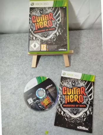 Jeu Guitare Hero Warriors of Rock Xbox 360 Complet avec notice et boîte