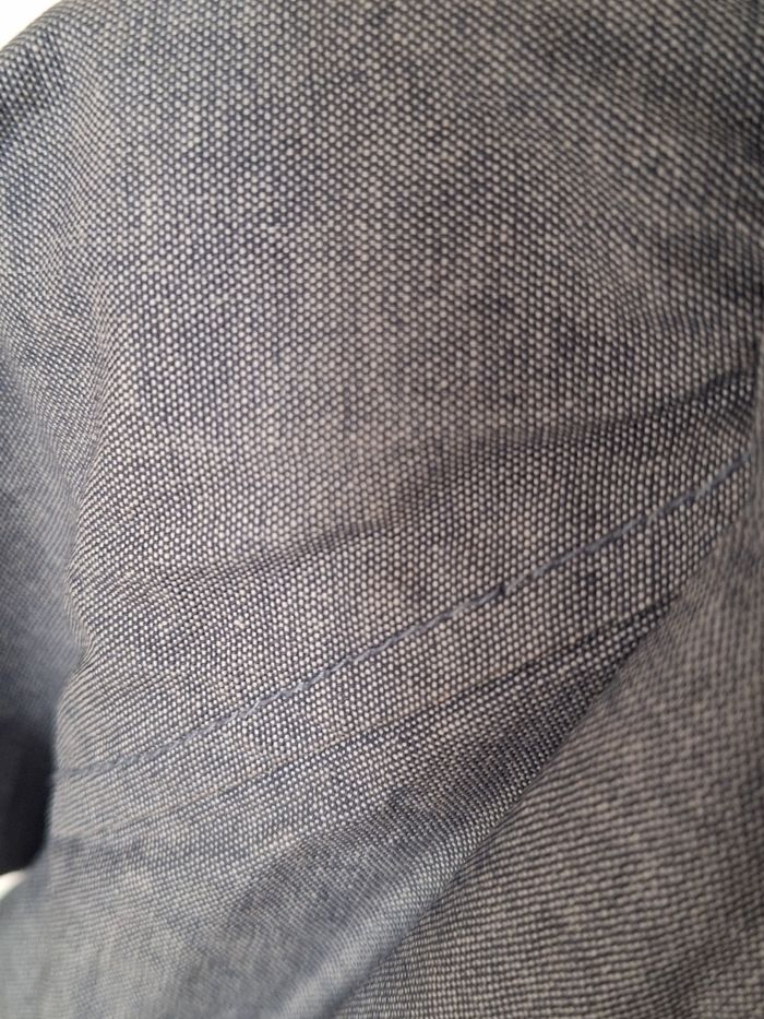 Manteau fin parka bleu gris / 3 ans / Bout'chou - photo numéro 3